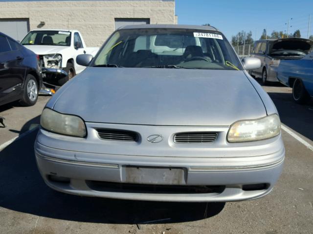 1G3NG52M1V6312265 - 1997 OLDSMOBILE CUTLASS GL SILVER photo 9