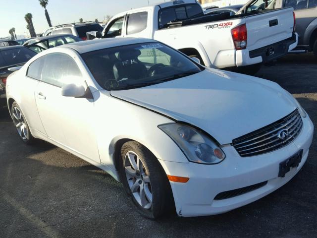 JNKCV54E33M206636 - 2003 INFINITI G35 WHITE photo 1