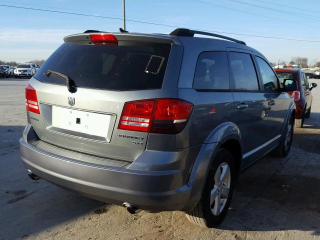 3D4PG5FV5AT160084 - 2010 DODGE JOURNEY SX GRAY photo 4