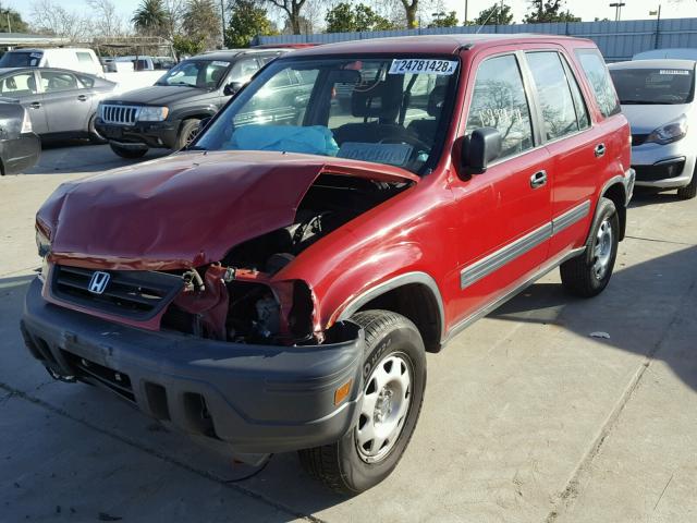 JHLRD2843WC012684 - 1998 HONDA CR-V LX RED photo 2