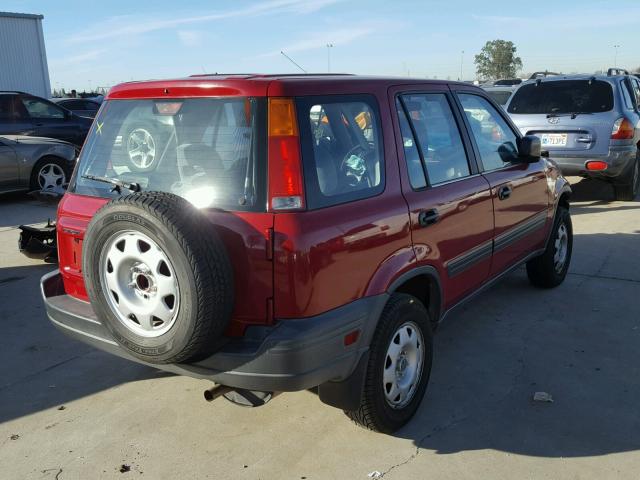 JHLRD2843WC012684 - 1998 HONDA CR-V LX RED photo 4