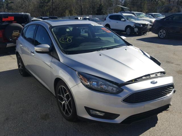 1FADP3M24HL251386 - 2017 FORD FOCUS SEL SILVER photo 1
