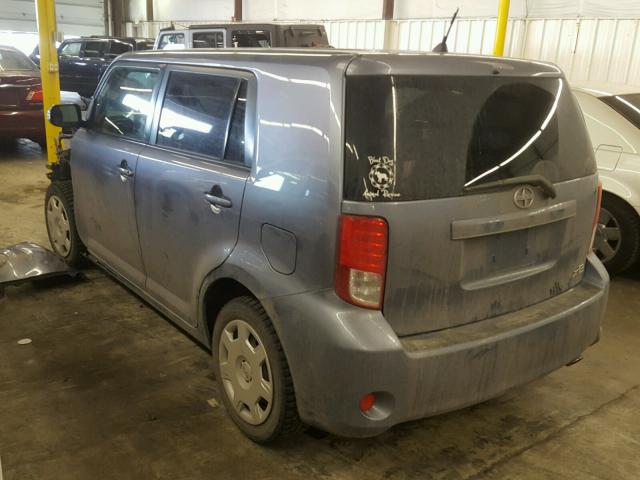 JTLZE4FEXB1127570 - 2011 SCION XB BLUE photo 3