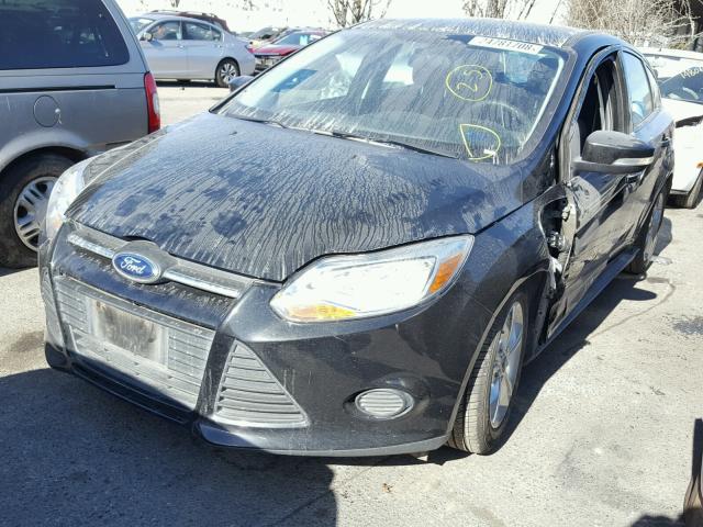 1FADP3K24EL307163 - 2014 FORD FOCUS SE BLACK photo 2