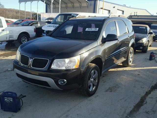 2CKDL33F586344753 - 2008 PONTIAC TORRENT BLACK photo 2