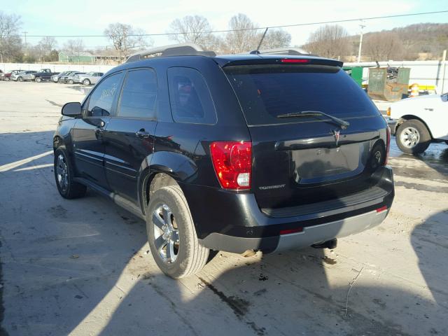 2CKDL33F586344753 - 2008 PONTIAC TORRENT BLACK photo 3