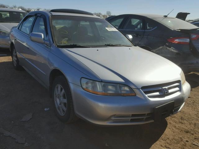 1HGCG66802A166672 - 2002 HONDA ACCORD EX SILVER photo 1