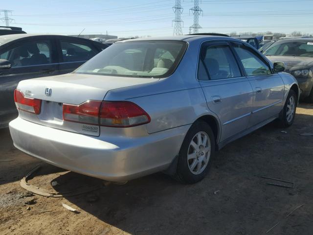 1HGCG66802A166672 - 2002 HONDA ACCORD EX SILVER photo 4