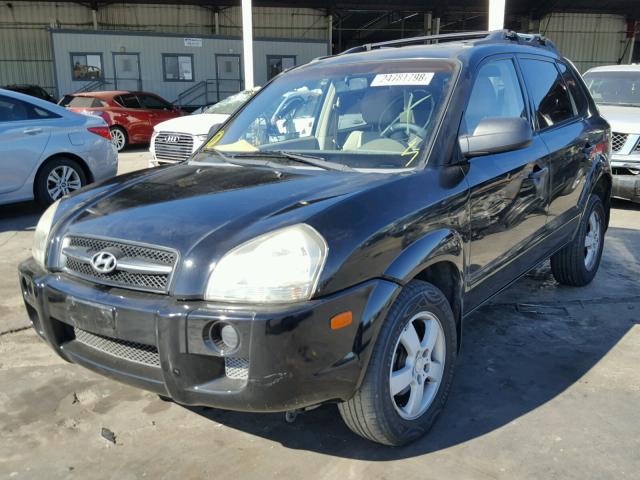 KM8JM12BX6U360208 - 2006 HYUNDAI TUCSON GL BLACK photo 2