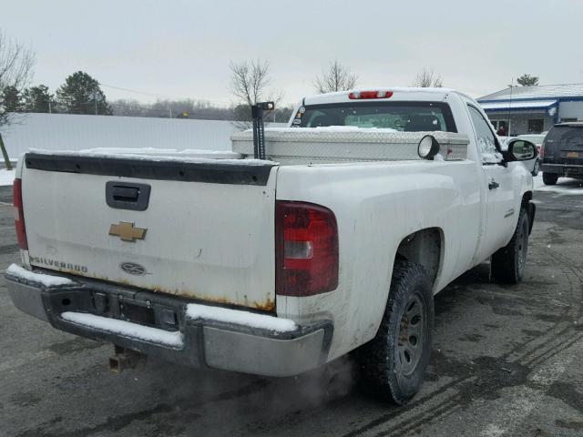 1GCEC14X98Z144079 - 2008 CHEVROLET SILVERADO WHITE photo 4