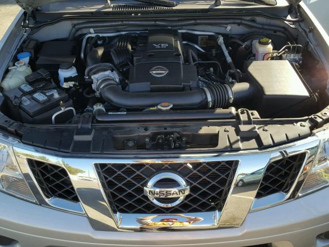 1N6AD0ER0GN753067 - 2016 NISSAN FRONTIER S SILVER photo 7