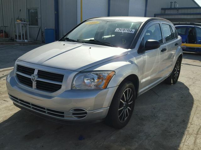 1B3HB28B98D502297 - 2008 DODGE CALIBER SILVER photo 2