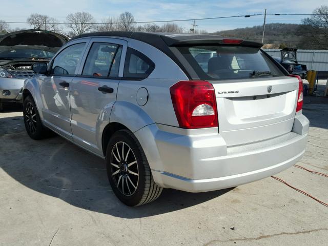 1B3HB28B98D502297 - 2008 DODGE CALIBER SILVER photo 3