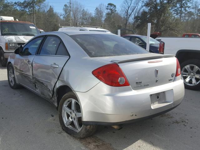 1G2ZG58N974196821 - 2007 PONTIAC G6 BASE SILVER photo 3