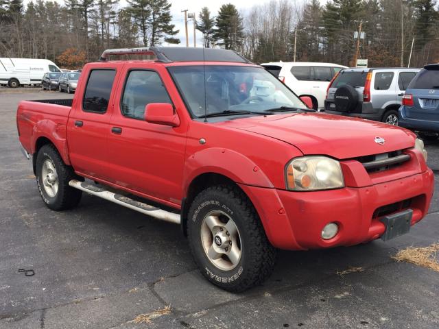 1N6ED27Y21C327580 - 2001 NISSAN FRONTIER C RED photo 1