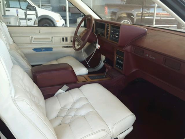 1G6EL1158JU613042 - 1988 CADILLAC ELDORADO WHITE photo 5