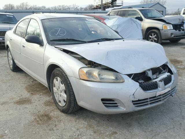 1B3EL46J25N546105 - 2005 DODGE STRATUS SX SILVER photo 1