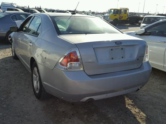 3FAHP07108R244780 - 2008 FORD FUSION SE SILVER photo 3