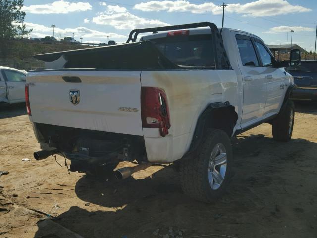 1C6RR7MT9ES138794 - 2014 RAM 1500 SPORT WHITE photo 4