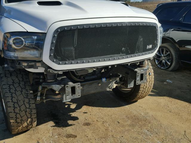 1C6RR7MT9ES138794 - 2014 RAM 1500 SPORT WHITE photo 9