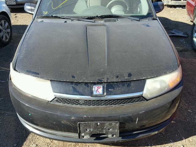 1G8AZ52F03Z100392 - 2003 SATURN ION LEVEL BLACK photo 7