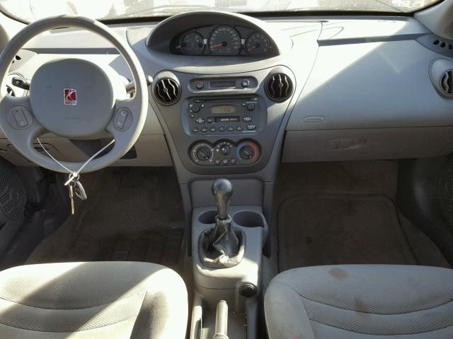 1G8AZ52F03Z100392 - 2003 SATURN ION LEVEL BLACK photo 9