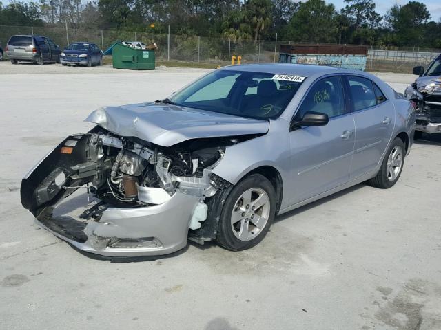 1G11B5SL9FF311461 - 2015 CHEVROLET MALIBU LS SILVER photo 2