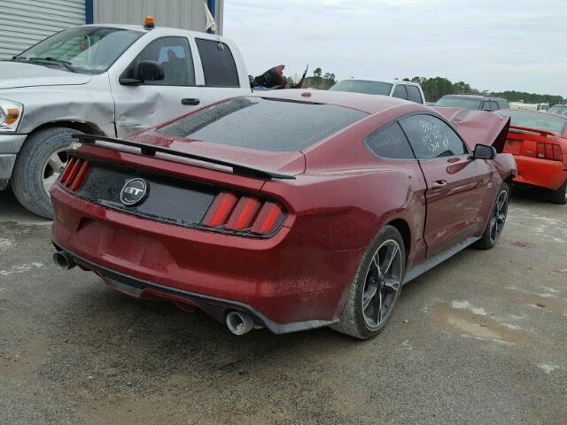 1FA6P8CF6H5290737 - 2017 FORD MUSTANG GT RED photo 4