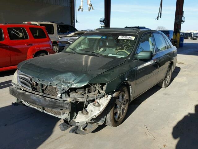 4T1BF28B52U204096 - 2002 TOYOTA AVALON XL GREEN photo 2