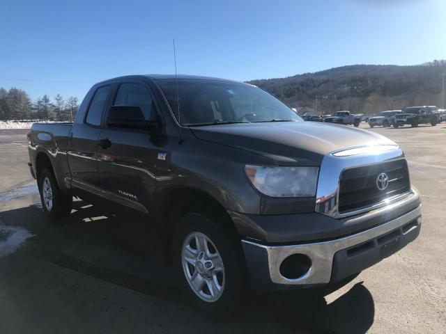 5TBBT54148S464166 - 2008 TOYOTA TUNDRA DOU GRAY photo 1