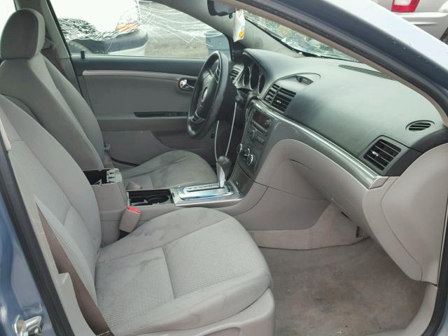 1G8ZS57N47F203989 - 2007 SATURN AURA XE BLUE photo 5