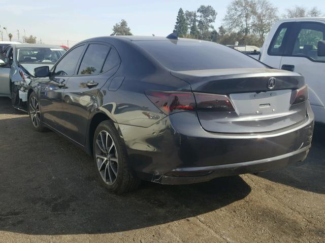 19UUB2F33FA021163 - 2015 ACURA TLX GRAY photo 3