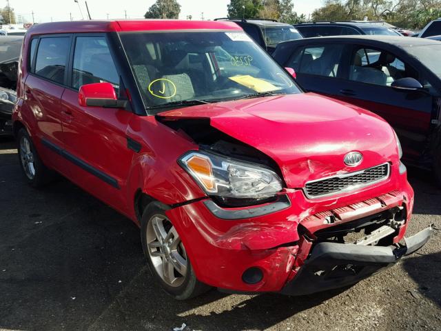 KNDJT2A25B7329195 - 2011 KIA SOUL + RED photo 1