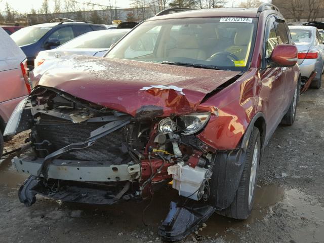 4S4WX93D994402254 - 2009 SUBARU TRIBECA LI RED photo 2