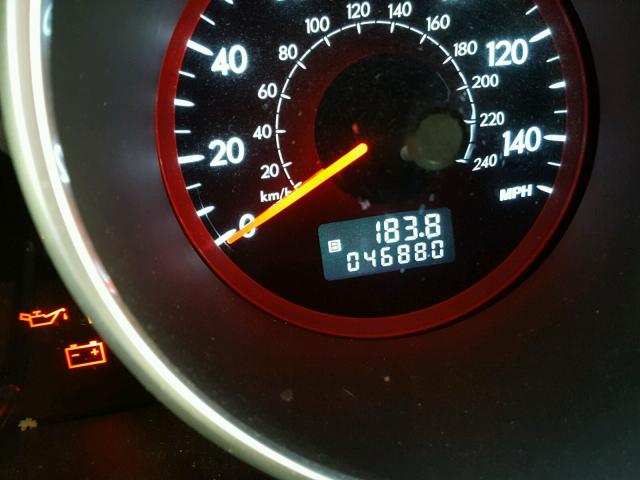 4S4WX93D994402254 - 2009 SUBARU TRIBECA LI 红色 照片 8