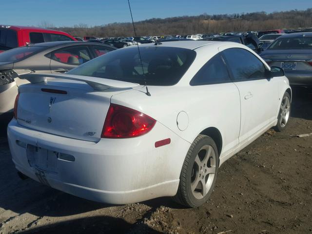 1G2AT18H797244524 - 2009 PONTIAC G5 GT WHITE photo 4