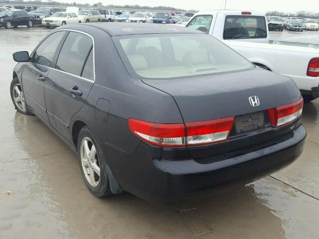 JHMCM56623C083667 - 2003 HONDA ACCORD EX BLACK photo 3