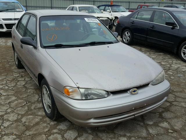 1Y1SK5287YZ436205 - 2000 CHEVROLET GEO PRIZM SILVER photo 1