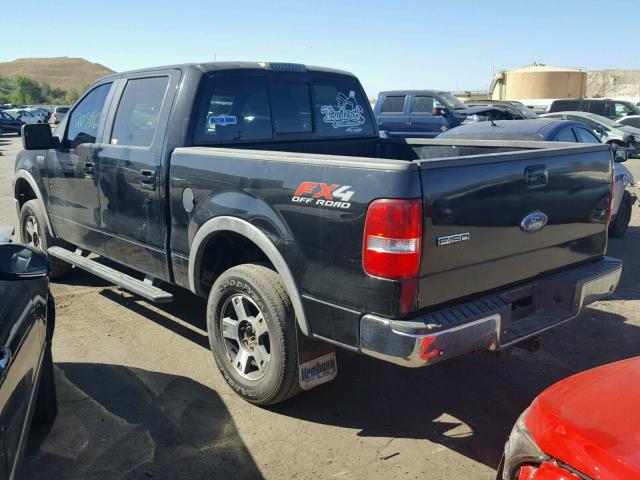 1FTPW14578FA59824 - 2008 FORD F150 SUPER BLACK photo 3