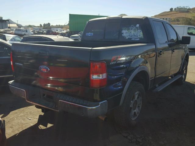 1FTPW14578FA59824 - 2008 FORD F150 SUPER BLACK photo 4