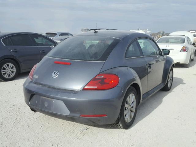 3VWF17AT9EM641819 - 2014 VOLKSWAGEN BEETLE GRAY photo 4