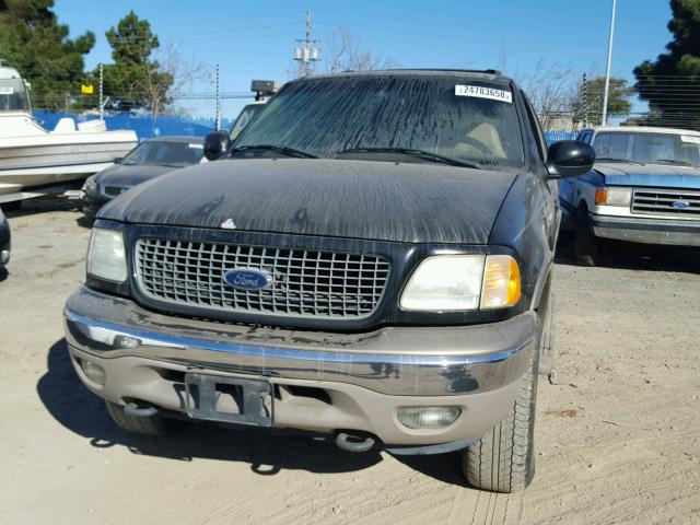 1FMFU18L72LA47591 - 2002 FORD EXPEDITION BLACK photo 9