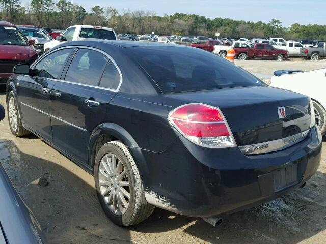 1G8ZV57788F151695 - 2008 SATURN AURA XR BLACK photo 3