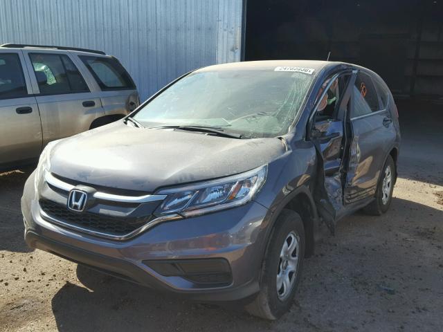 2HKRM3H30GH569049 - 2016 HONDA CR-V LX CHARCOAL photo 2