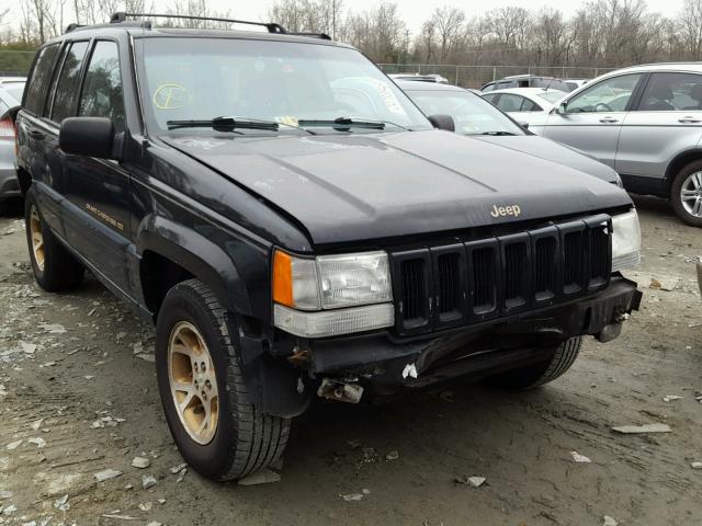 1J4FX78S0VC739633 - 1997 JEEP GRAND CHER BLACK photo 1