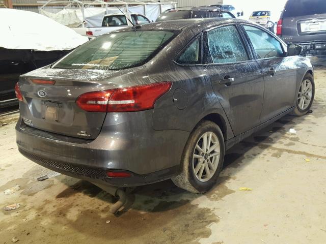 1FADP3F20FL311528 - 2015 FORD FOCUS SE GRAY photo 4