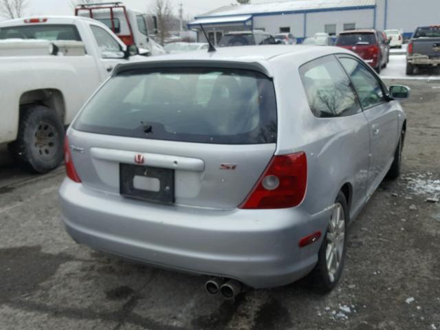 SHHEP33593U400802 - 2003 HONDA CIVIC SI SILVER photo 4