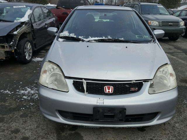 SHHEP33593U400802 - 2003 HONDA CIVIC SI SILVER photo 9