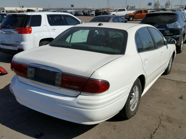 1G4HP52K644165619 - 2004 BUICK LESABRE CU WHITE photo 4