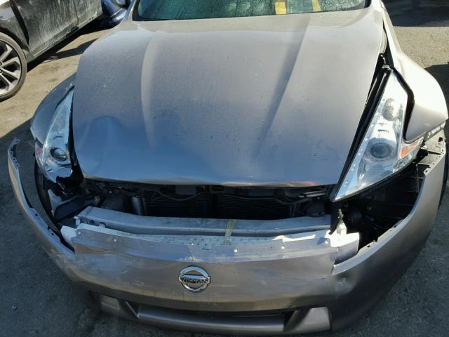 JN1AZ4EH8AM503790 - 2010 NISSAN 370Z GRAY photo 7